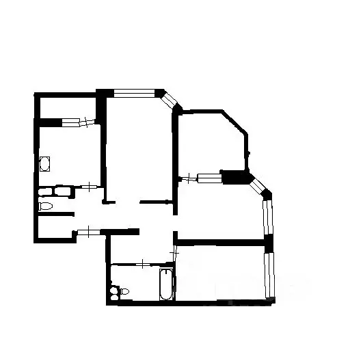 3-к кв. Московская область, Раменское Северное ш., 12 (76.9 м) - Фото 2