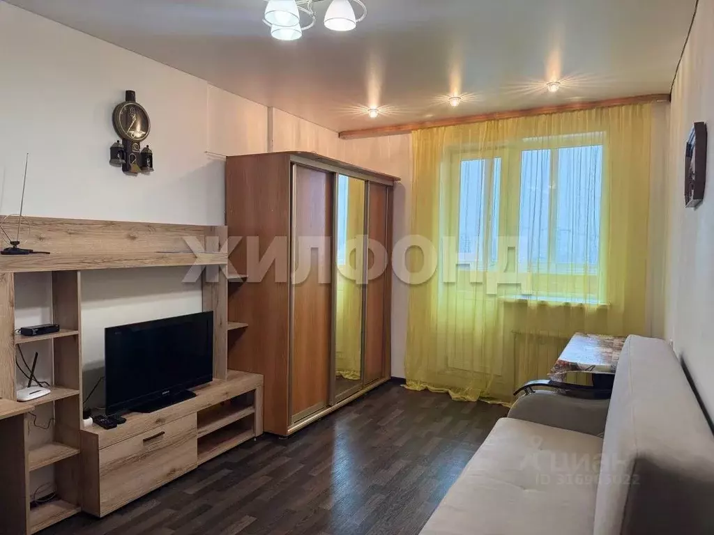 1-к кв. Новосибирская область, Новосибирск ул. Красина, 60А (36.3 м) - Фото 0