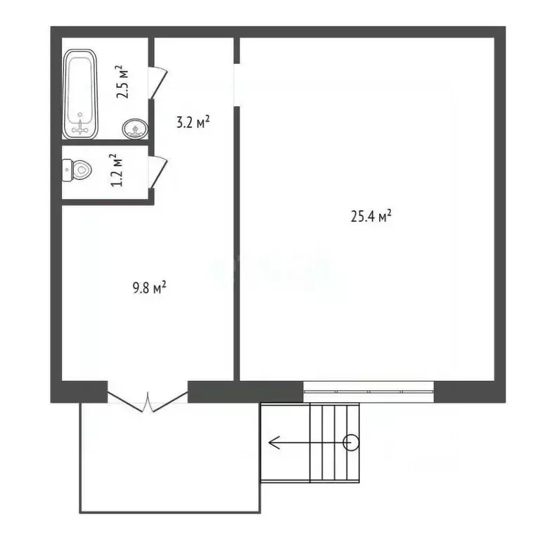 Офис в Красноярский край, Красноярск Северный мкр, ул. Водопьянова, 2 ... - Фото 2