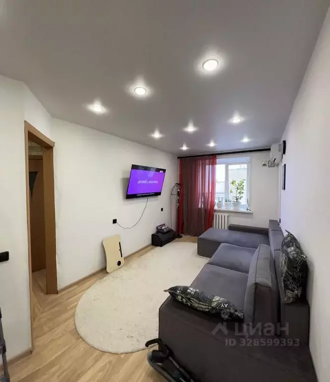 1-к кв. Чувашия, Чебоксары Пролетарская ул., 25 (33.2 м) - Фото 1