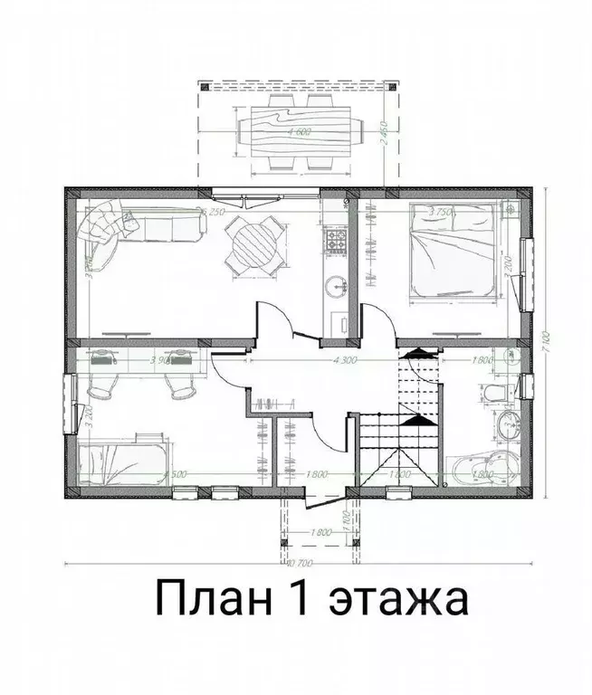 Дом в Крым, Симферопольский район, с. Доброе ул. Яблоневая, 14 (90 м) - Фото 0