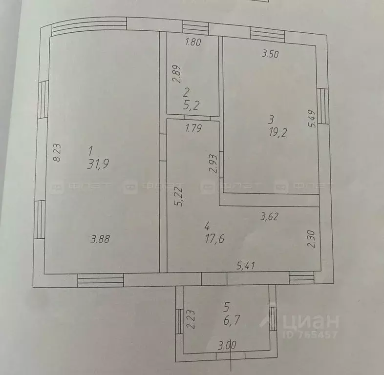 Дом в Татарстан, Казань Константиновка жилмассив, ул. Ботаническая ... - Фото 2