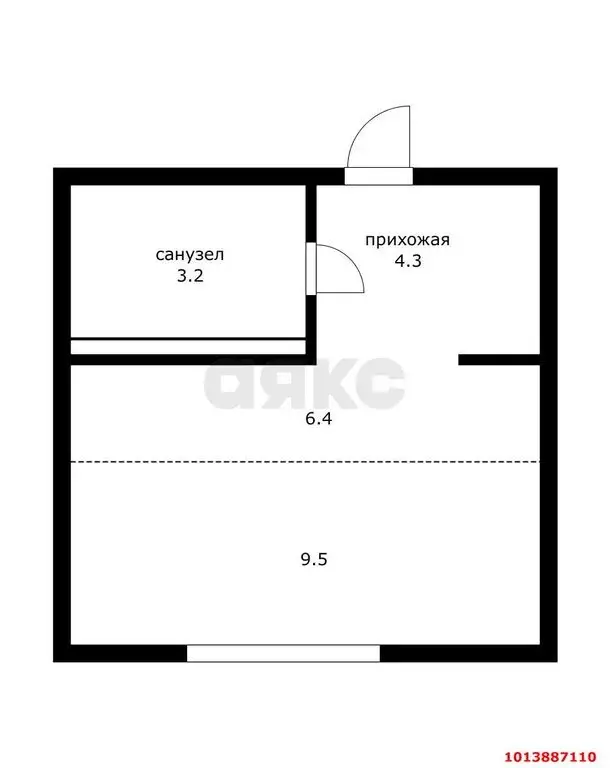 Квартира-студия: Краснодар, улица Ивана Беличенко, 89 (24 м) - Фото 0