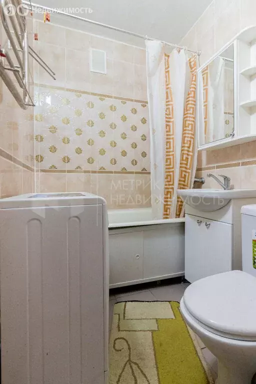 2-комнатная квартира: Тюмень, улица Пермякова, 34 (44 м) - Фото 1