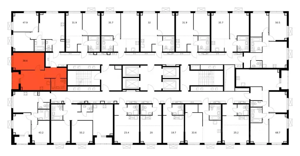 1-к кв. Приморский край, Владивосток ул. Борисенко, 48к4 (38.6 м) - Фото 2