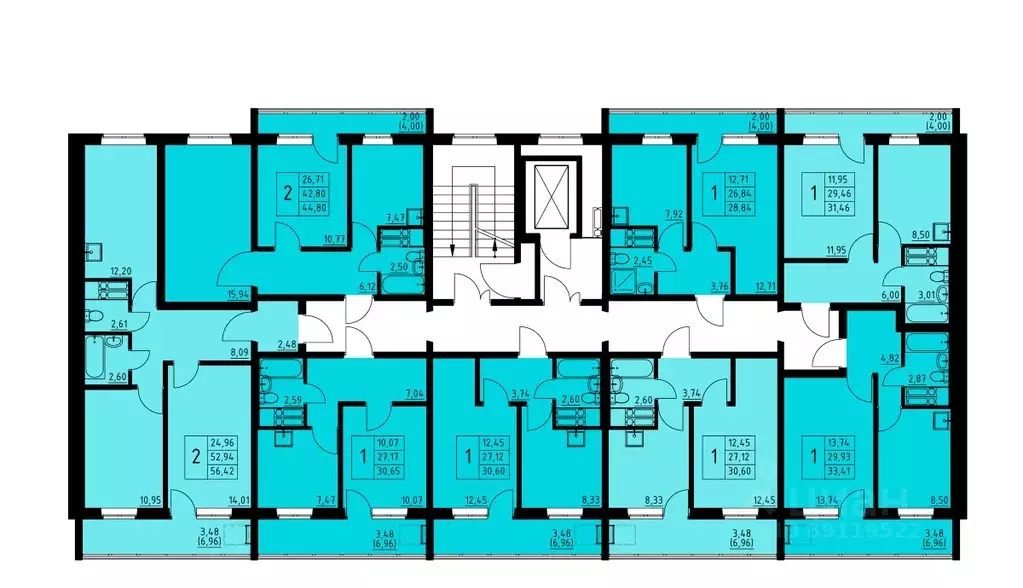 1-к кв. Удмуртия, Завьяловский район, с. Октябрьский, Лесная гавань ... - Фото 2