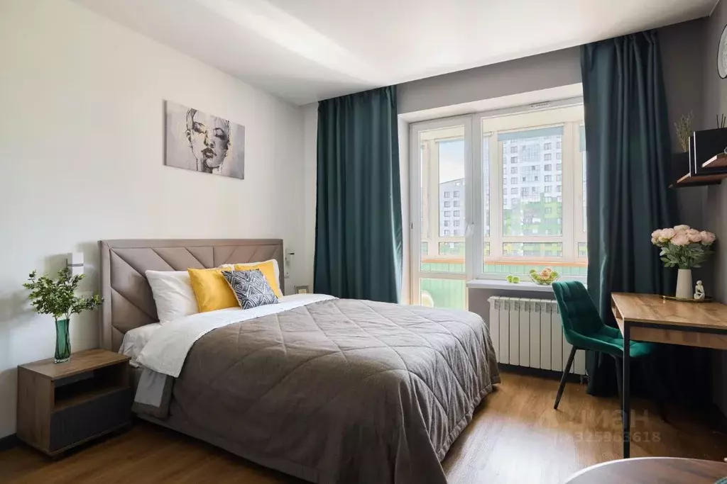 Студия Санкт-Петербург ул. Федора Котанова, 5к2 (26.0 м) - Фото 1