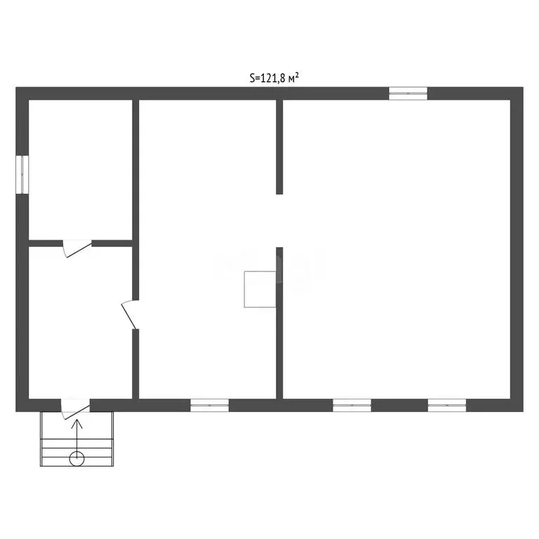 Дом в Златоуст, 5-я Нижне-Вокзальная улица (121.8 м) - Фото 1