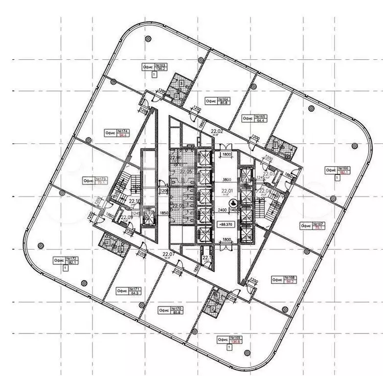 Продам офисное помещение, 64.4 м - Фото 0