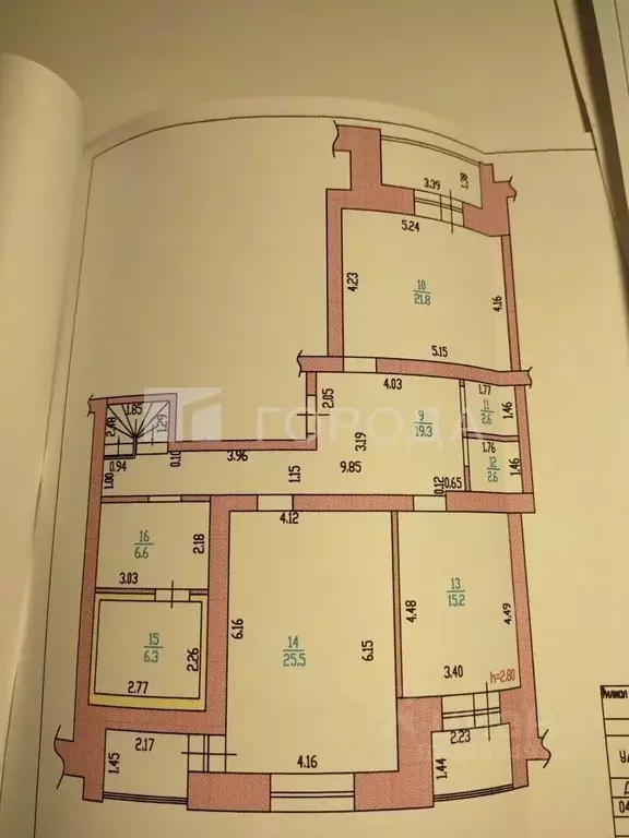 3-к кв. Алтайский край, Барнаул Молодежная ул., 62Б (110.0 м) - Фото 1