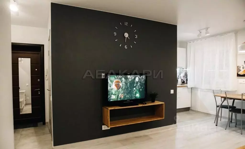 Студия Красноярский край, Красноярск ул. Дубровинского, 78А (33.0 м) - Фото 2