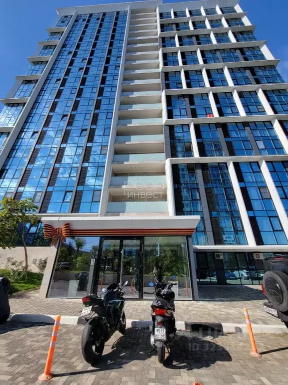 Студия Краснодарский край, Сочи Бытха мкр, ул. Ясногорская, 16/6к2 ... - Фото 1