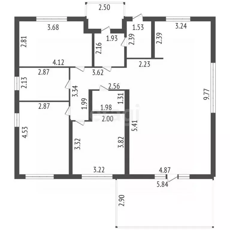 Дом в Ленинградская область, Ломоносовский район, Лаголовское с/пос, ... - Фото 1