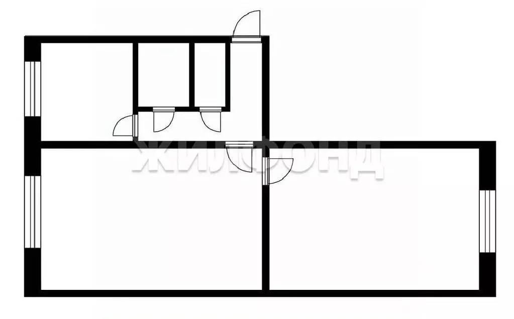2-к кв. Томская область, Томский район, д. Мазалово ул. Г. Николаевой, ... - Фото 2