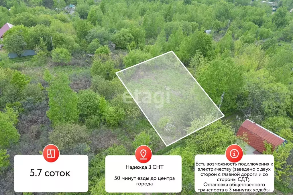 Участок в Хабаровский край, Хабаровский район, Мичуринское с/пос, ... - Фото 1