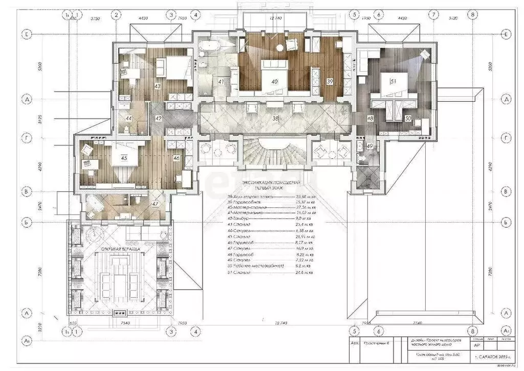 Дом в Энгельс, коттеджный посёлок Берег, 1-я Береговая улица, 99 ... - Фото 1