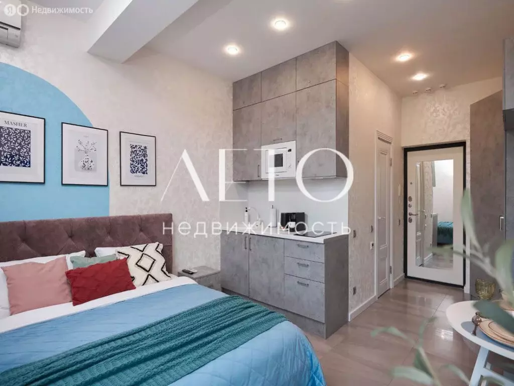 Квартира-студия: Сочи, микрорайон Светлана, Депутатская улица, 10Б/1 ... - Фото 2