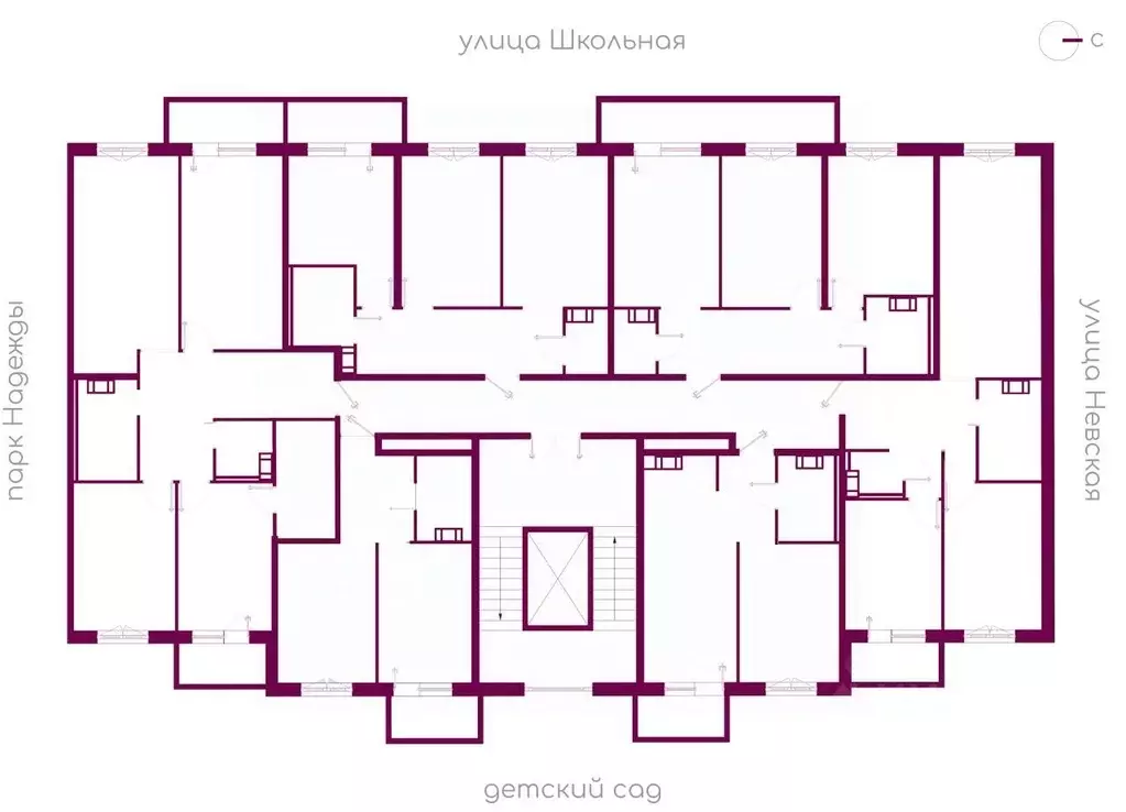 3-к кв. Ленинградская область, Всеволожский район, Дубровское ... - Фото 2
