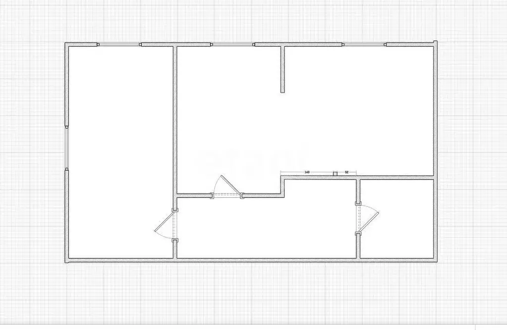 2-к кв. Костромская область, Кострома Пантусово мкр, бул. Михалевский, ... - Фото 1