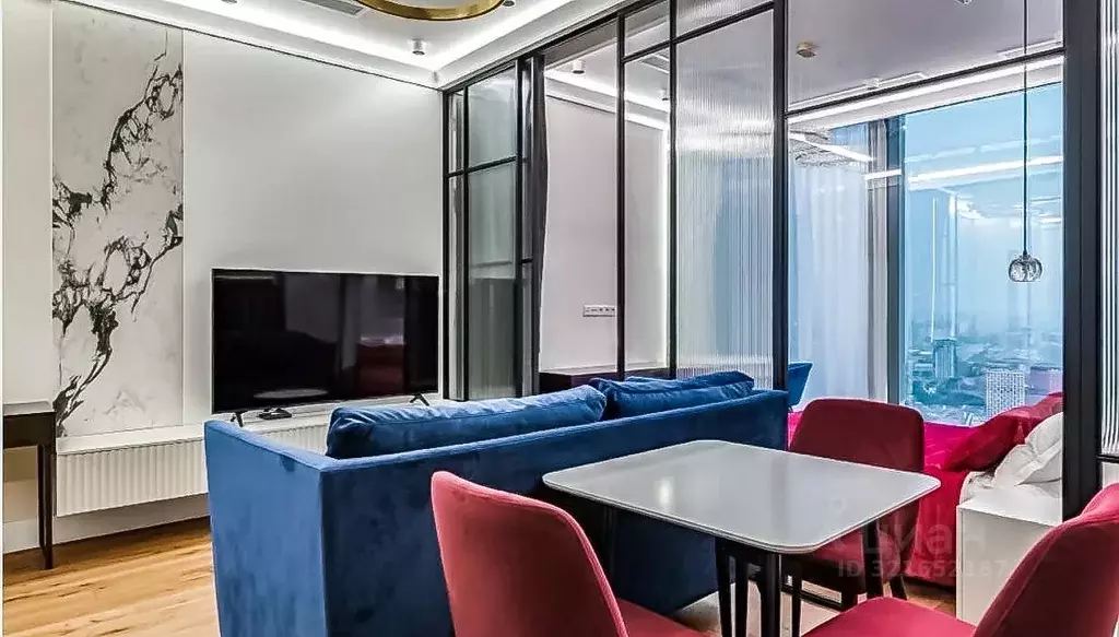 Студия Москва 1-й Красногвардейский проезд, 22с2 (52.0 м) - Фото 1