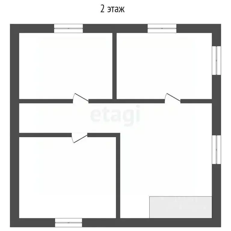 Дом в Вологодская область, Кирилловский муниципальный округ, д. ... - Фото 1