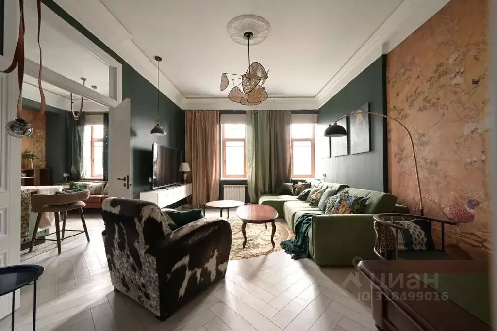 4-к кв. Санкт-Петербург Греческий просп., 12 (120.0 м) - Фото 0