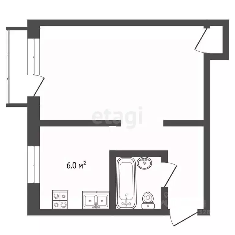 1-к кв. Владимирская область, Муром Советская ул., 40 (31.0 м) - Фото 1