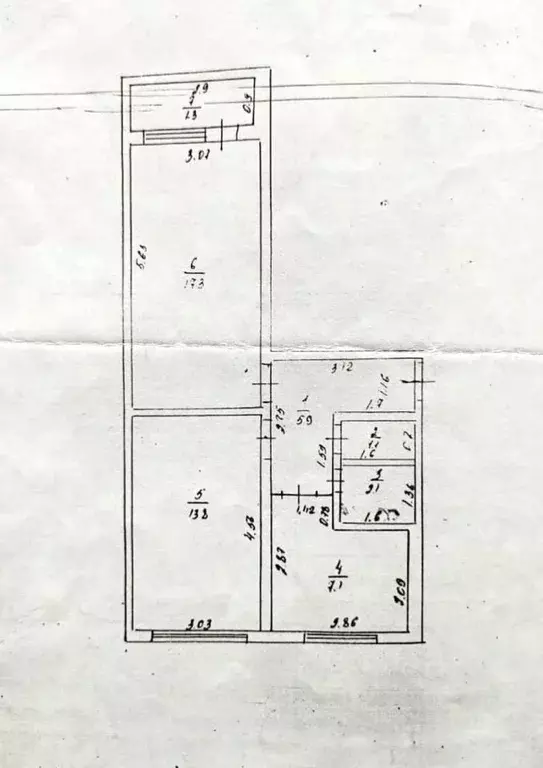 2-к кв. Башкортостан, Чишминский район, Лесной сельсовет, с. Алкино-2 ... - Фото 2