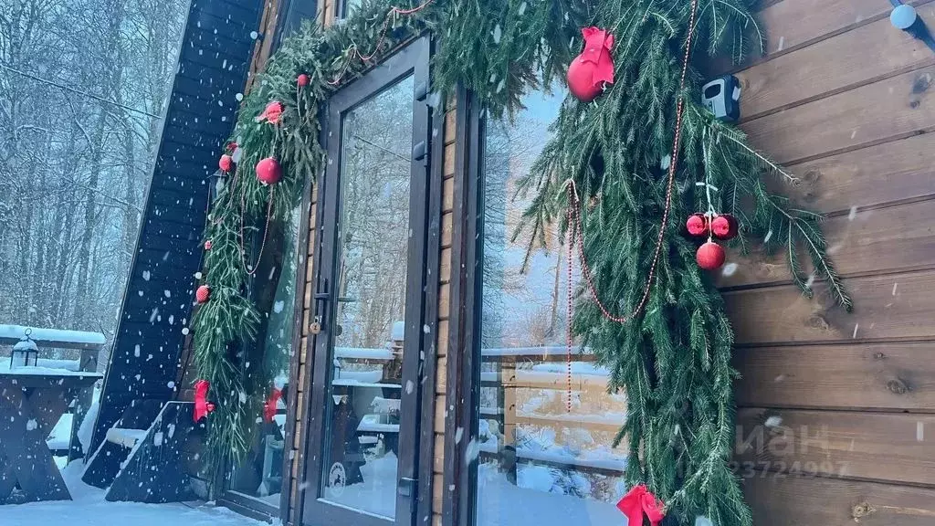 Дом в Ленинградская область, Приозерский район, Красноозерное с/пос, ... - Фото 1