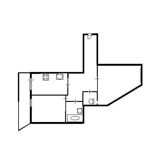 2-к кв. Санкт-Петербург ул. Шелгунова, 7к2 (61.0 м) - Фото 1