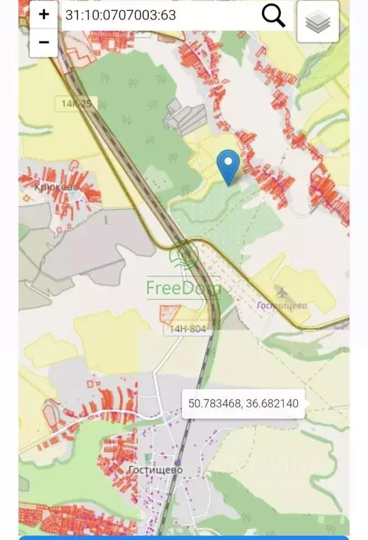 Участок в Белгородская область, Яковлевский муниципальный округ, ... - Фото 1