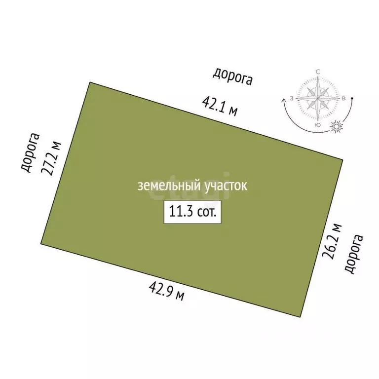 Участок в Челябинская область, Троицк ул. Имени Н.Г. Тарасова, 22 ... - Фото 2
