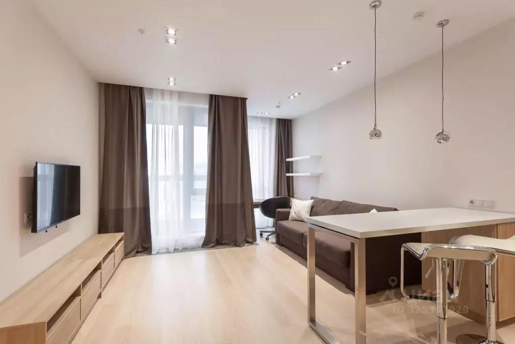 Студия Москва Ходынский бул., 2 (32.0 м) - Фото 1