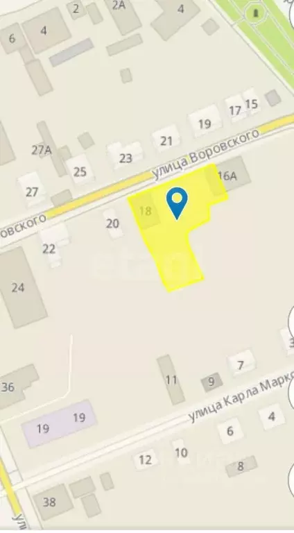 Участок в Владимирская область, Муром ул. Воровского (24.26 сот.) - Фото 1