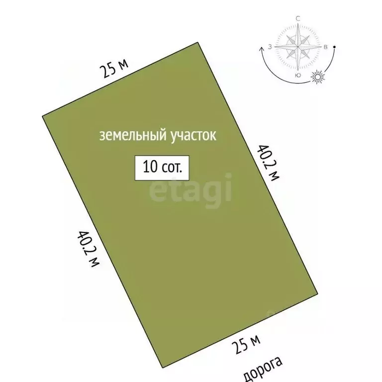 Участок в Тюменская область, Нижнетавдинский муниципальный округ, ... - Фото 2