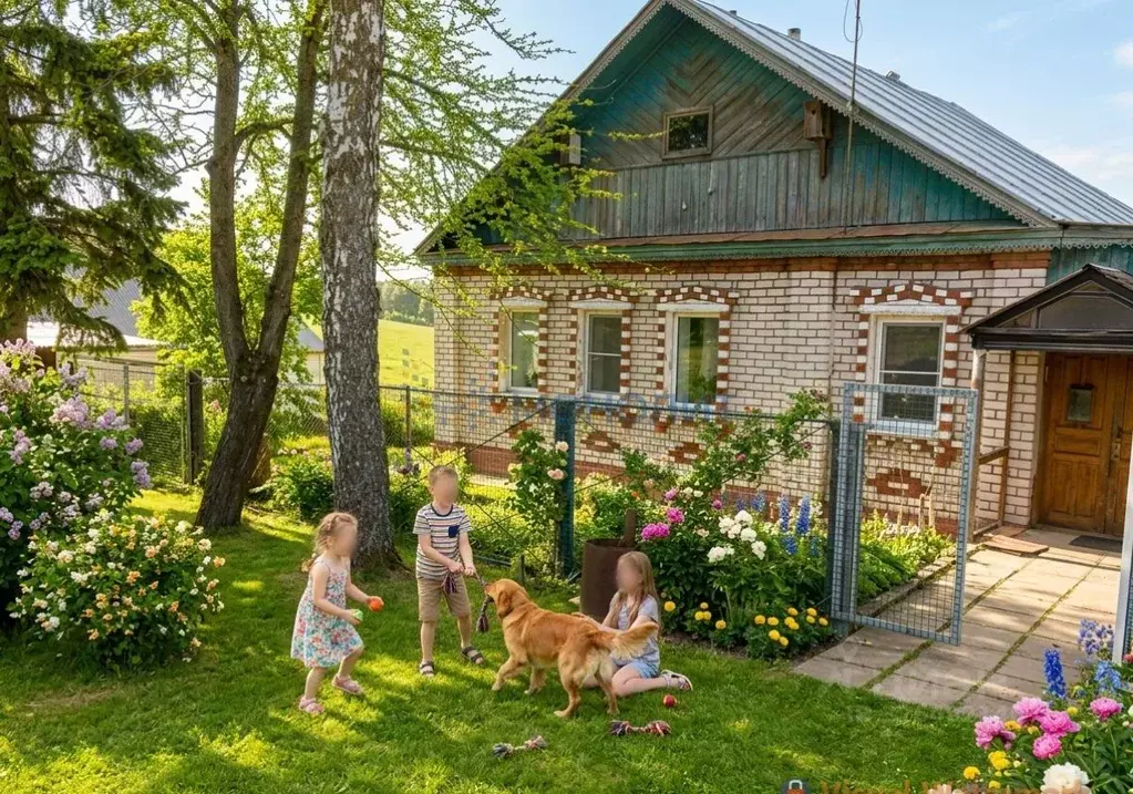 Дом в Нижегородская область, Нижний Новгород д. Абатурово,  (73 м) - Фото 1