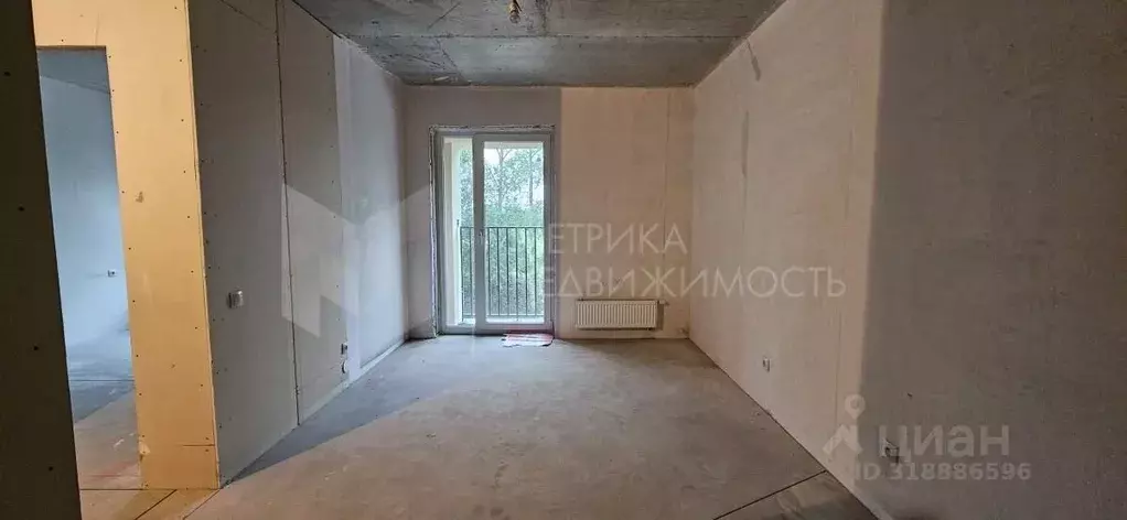 1-к кв. Тюменская область, Тюмень ДОК мкр, ул. Воронинская, 47 (37.8 ... - Фото 0