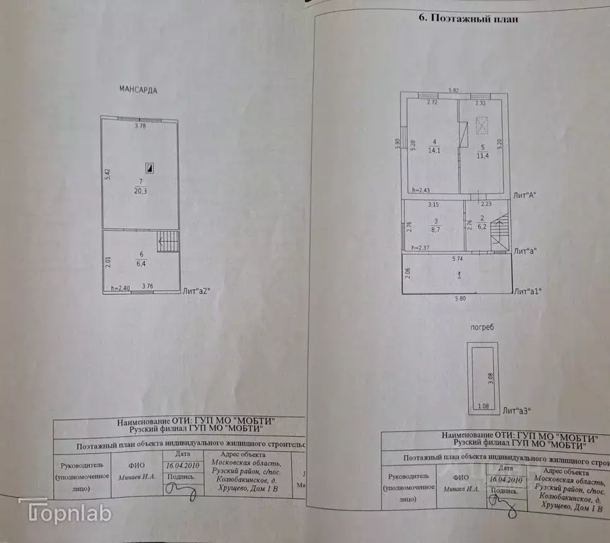 Дом в Московская область, Рузский муниципальный округ, д. Хрущево 16 ... - Фото 2