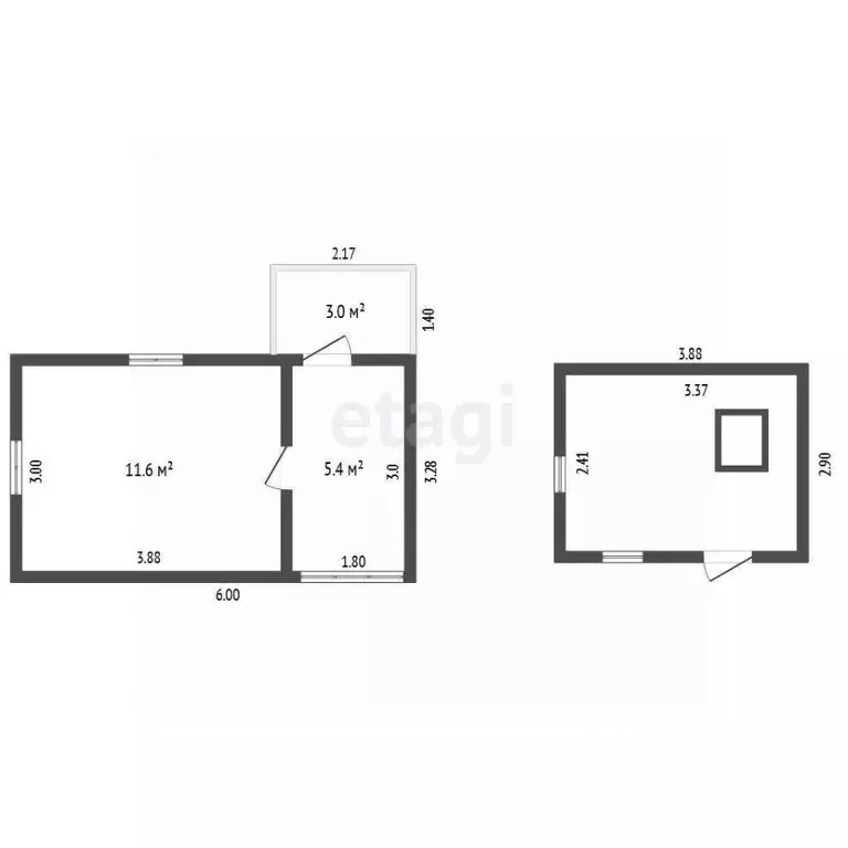 Дом в Забайкальский край, Читинский район, Железнодорожник СНТ  (17 м) - Фото 2