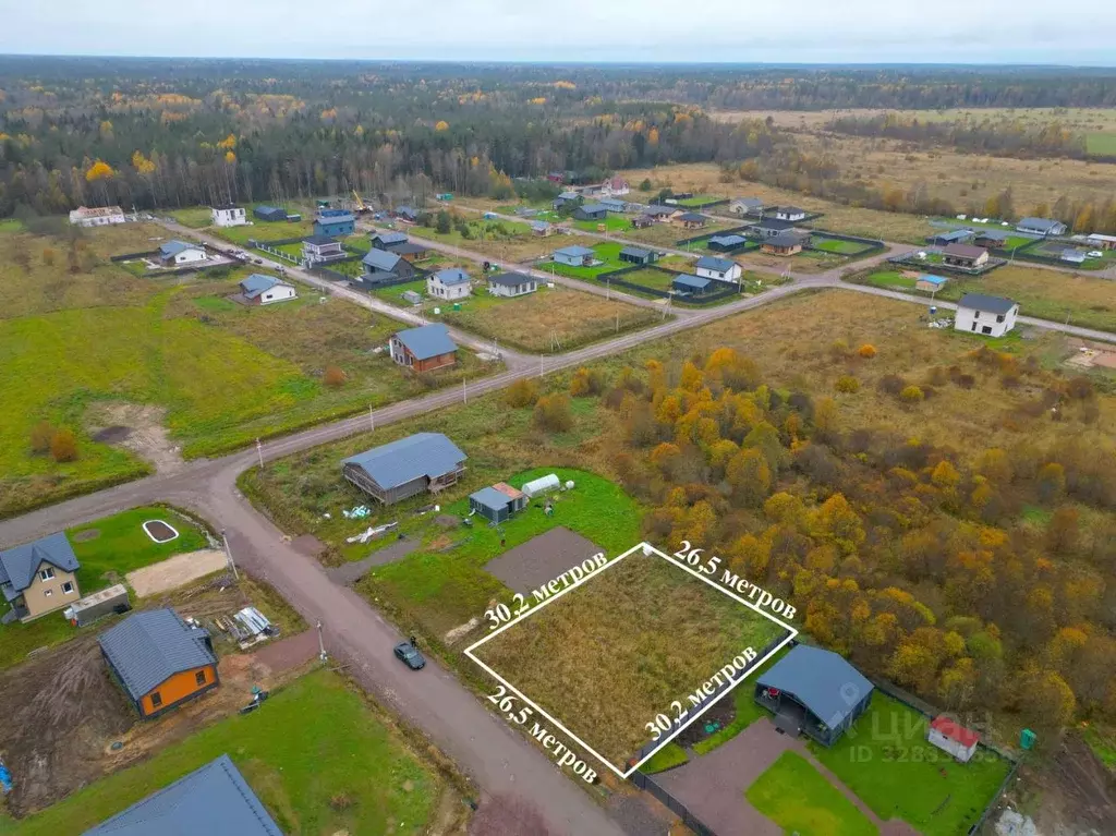 Участок в Ленинградская область, Ломоносовский район, Пениковское ... - Фото 2