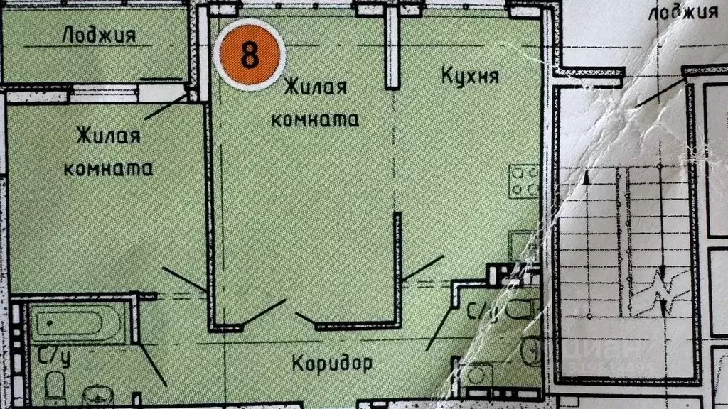 2-к кв. Свердловская область, Екатеринбург ул. Энтузиастов, 36Б (55.2 ... - Фото 1