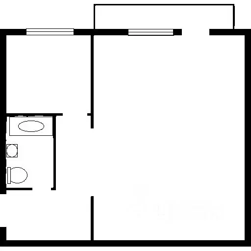 1-к кв. Новосибирская область, Новосибирск Вертковская ул., 36/1 (31.2 ... - Фото 2