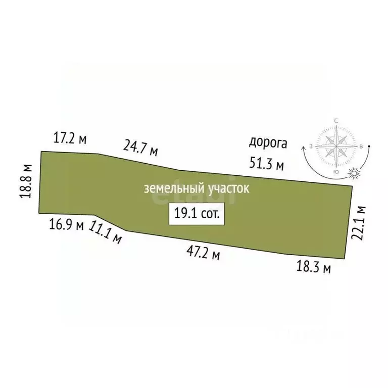 Участок в Владимирская область, Муром Приокская ул., 159 (15.0 сот.) - Фото 1