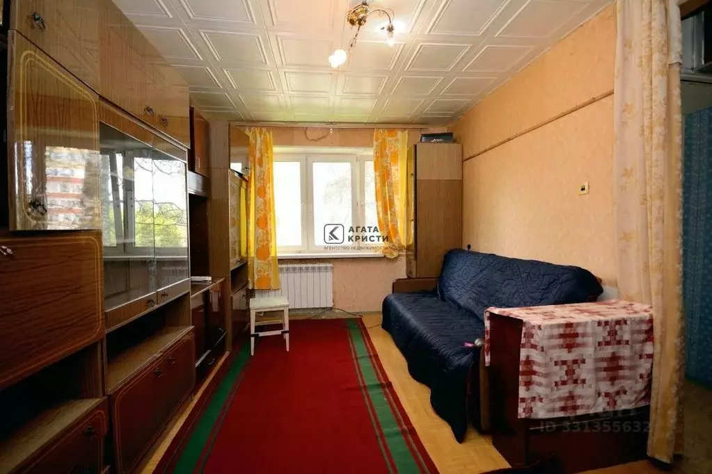 1-к кв. Московская область, Павловский Посад ул. Чапаева, 7 (32.3 м) - Фото 1