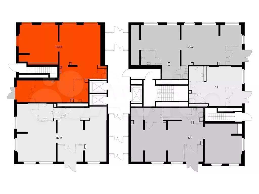 Продам помещение свободного назначения, 123.5 м - Фото 1