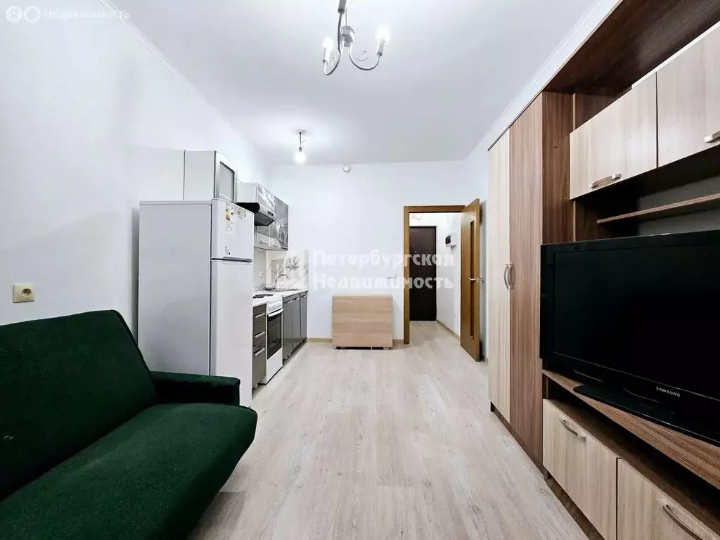 Квартира-студия: Мурино, Охтинская аллея, 8 (20.1 м) - Фото 1