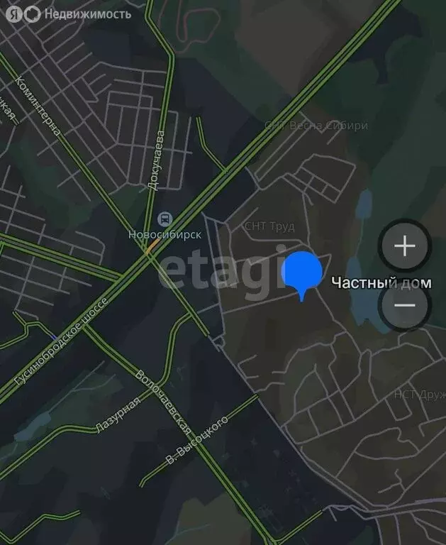 Дом в Новосибирск, садоводческое некоммерческое товарищество ... - Фото 0