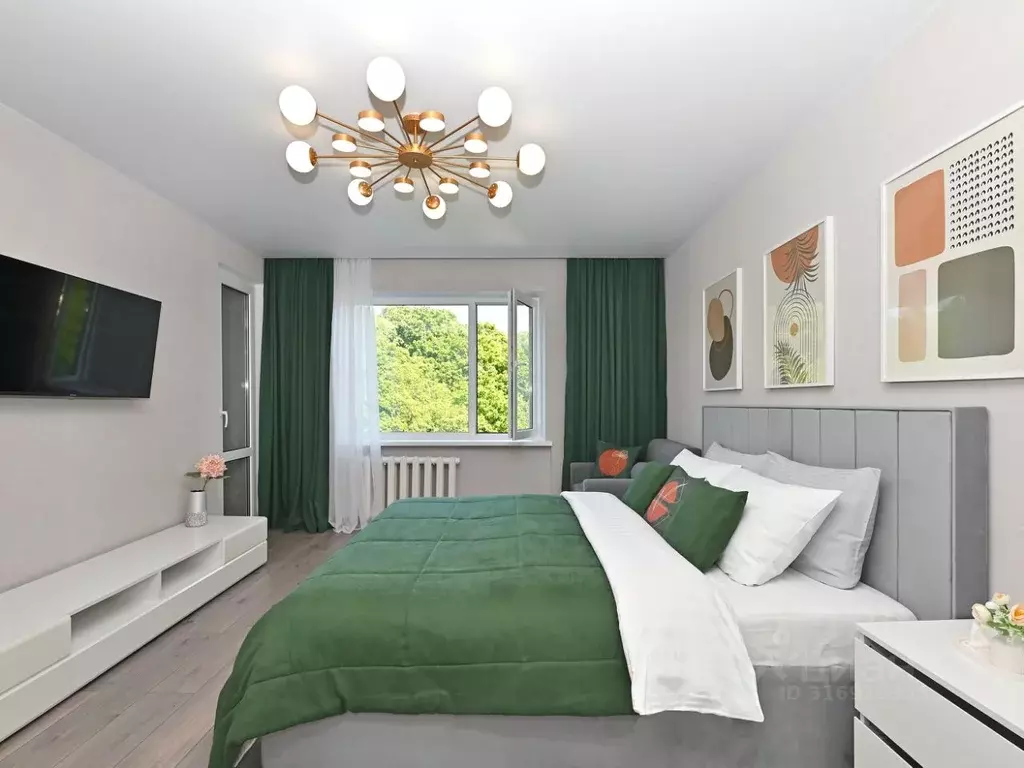 2-к кв. Калининградская область, Калининград Пионерская ул., 70 (48.0 ... - Фото 2