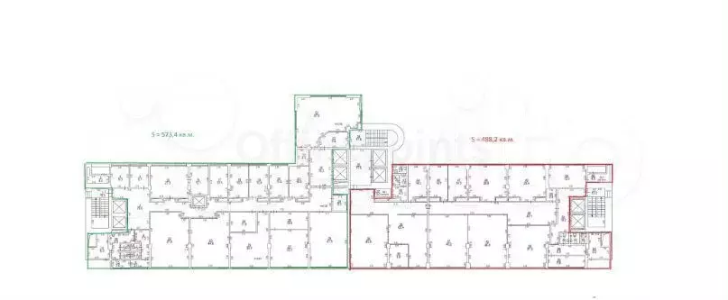 Офис 1061.6 кв.м - Фото 0