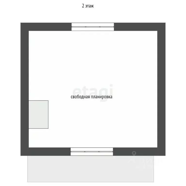 Дом в Томская область, Шегарский район, д. Кулманы  (72 м) - Фото 2